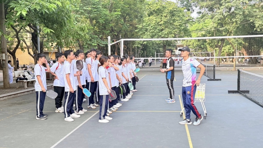 Pickleball tại Đại học Kinh tế Quốc dân