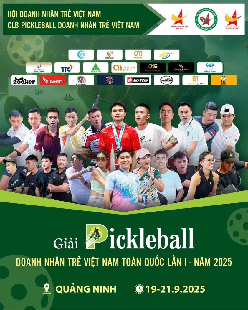 Hình ảnh các nhà tài trợ và vận động viên